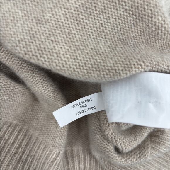 J.Crew Relaxed midweight cashmere V-neck sweater - Picture 5 of 7